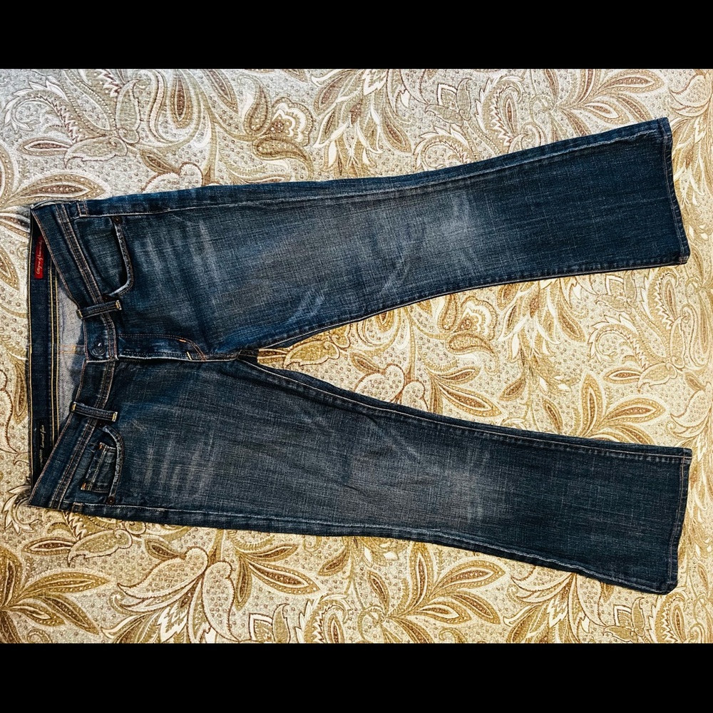 Citizen of Humanity Ingrid #002 low waist flare stretch jeans.
